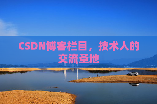 CSDN博客栏目，技术人的交流圣地